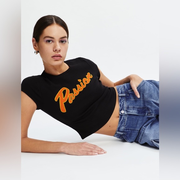 Reformation McKenna Mid Rise Slouch Cargo Jeans size 25 - Picture 5 of 7